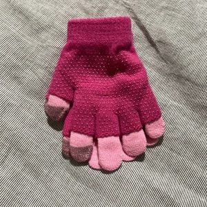 Pink cat & jack glove